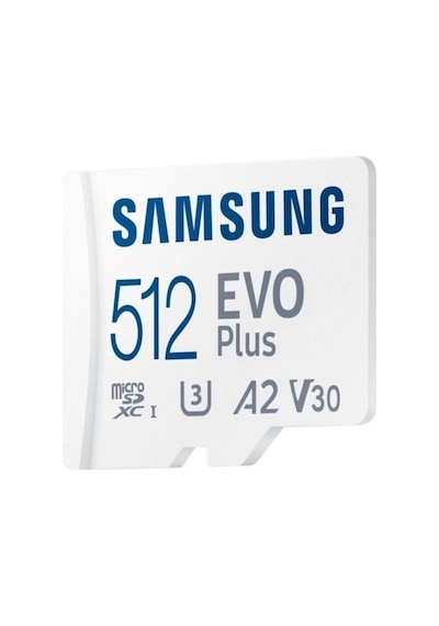 Samsung  Evo Plus MB-MC512SA/TR 512 GB 160 MB/S MicroSDXC UHS-I U3 A2 V30 Hafıza Kartı