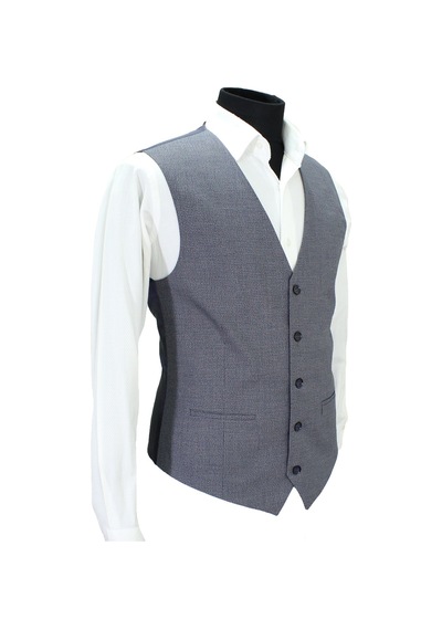 Mentor Regalo Erkek Yelek V Yaka Lacivert Desenli 50610 L