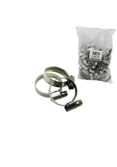 50 Adet 20-32mm Metal Hortum Kelepçe Tork Ayarlı - Ayarlanabilir Klips 5332 0 - 10 CM