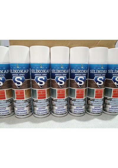 Silikokap Aerosol Şeffaf Su İzolasyon Spreyi 400 Ml