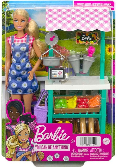 Barbie Çiftçi Pazarı Oyun Seti Hcn22