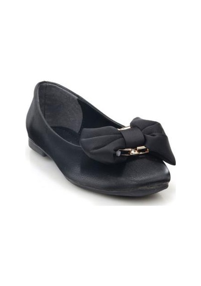 Papuçcity Fendi 03467 Kadın Günlük Fiyonklu Babet Sıyah