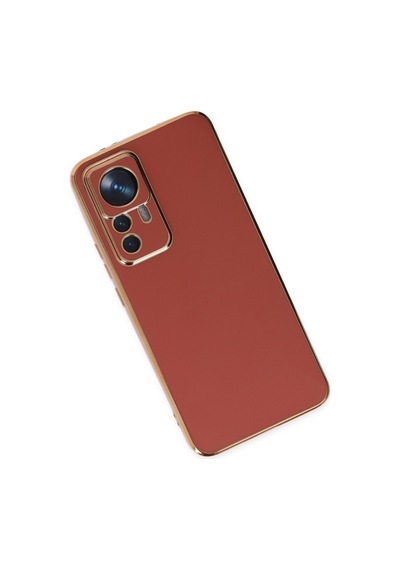 Xiaomi Mi 12t Pro Uyumlu Kılıf Volet Silikon - Kırmızı