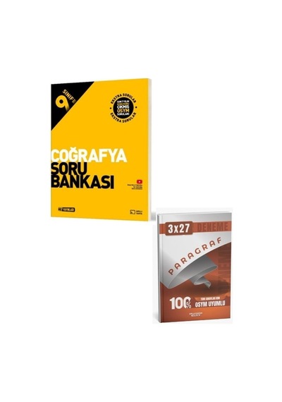 Hız 2027 9. Sınıf Coğrafya Soru Bankası + Anla Kazan Paragraf