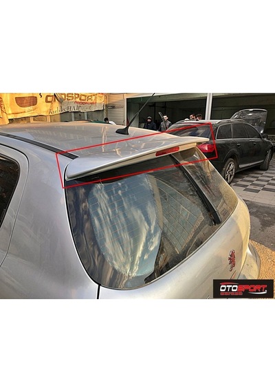 Peugeot 307 Spoyler Fiberglass Boyasız