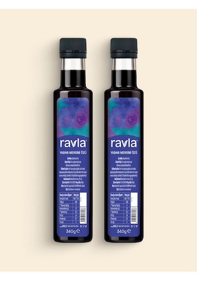 2'li Ürün - Ravla Yaban Mersini Özü 340g
