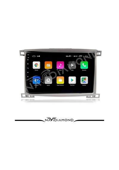 Toyota Land 4 Gb Ram 64 Gb Hafıza Oem Multimedia Teyp 9.0 İnç