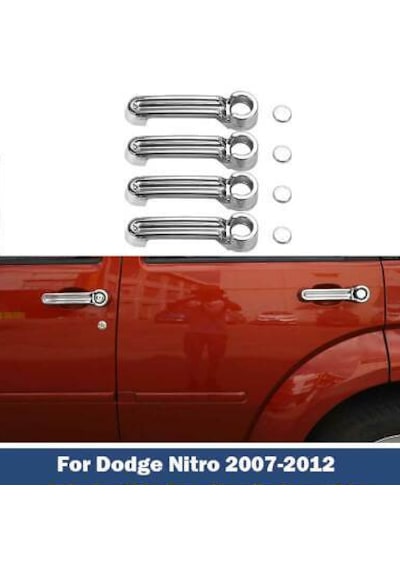 Dodge Nıtro Kapı Kolu Krom Aksesar Set Abs Krom