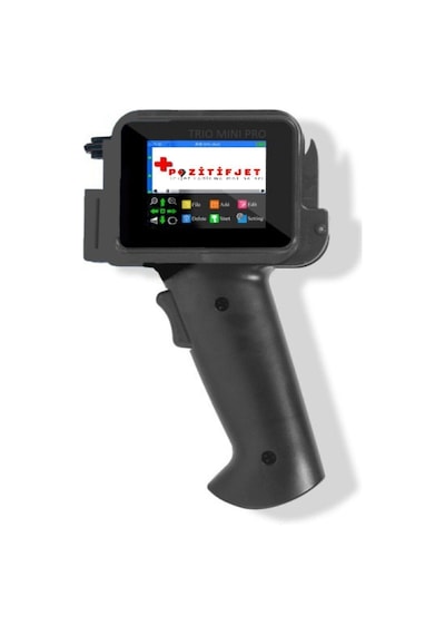 Trıo Mini Pro El Tipi Kodlama Cihazı Cam Ve Parlak Yüzeylere Uyumlu Siyah Solvent Kartuş İle -130930