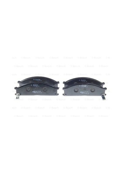 BOSCH 986493480 Disk Balata - Ön