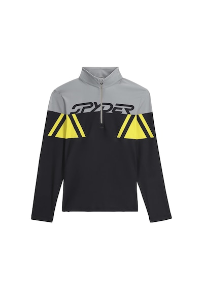 Spyder Spyder Podium 1/2 Zip Erkek Sarı İçlik Üst 12433 Çok Renkli