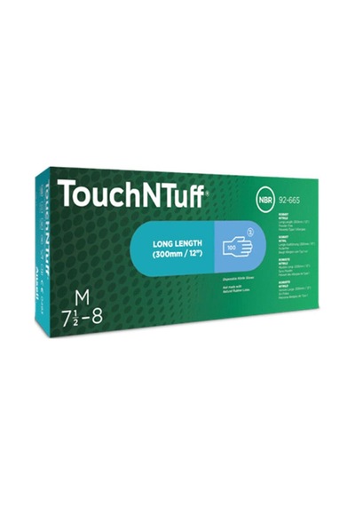 Ansell Touchntuff 92-665 Darbe Ve Kimyasal Dirençli Tek Kullanıml