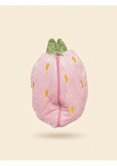 Peluş Meyveli Tavşan -55 Cm Pembe