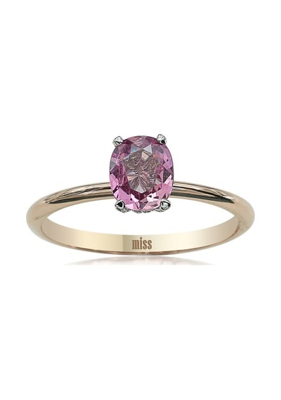 Pembe Safirli Pırlanta Rose Yüzük - Özel Mystery Koleksiyonu