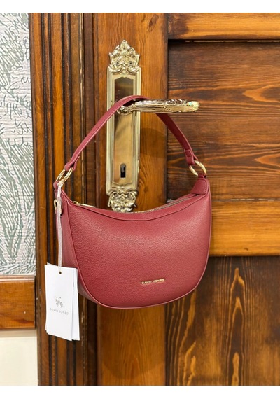 David Jones Cm7186 Kadın Bordo Omuz Çantası Çok Renkli
