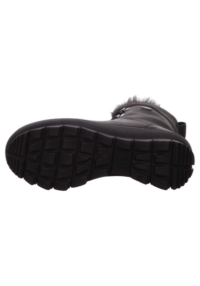 Legero 2-000530 Novara Kadın Siyah Deri Gore-tex Bot Siyah