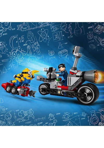 LEGO Minions 75549 Durdurulamaz Motosiklet Takibi 136 Parça