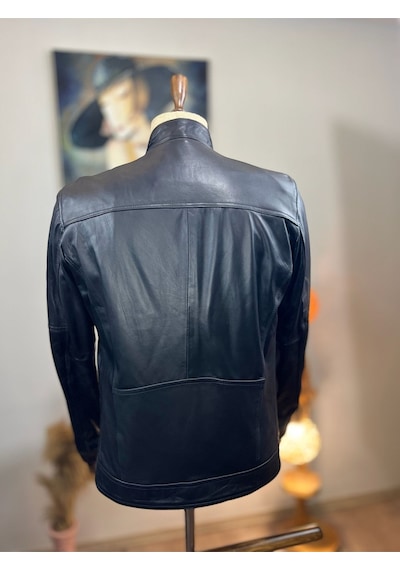 Always Leather Usta İşi Özel Dikim %100 Hakiki Deri 1803340025 Siyah