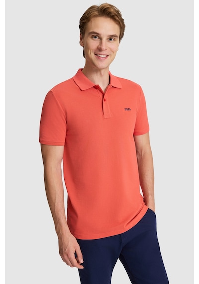 U.S. Polo Assn. U.s. Polo Assn. Erkek Kiremit Tişört Basic 50326963-vr031
