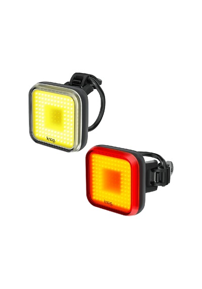 Knog Square Twinpack 200+100 Lm Ip67 Bisiklet Aydınlatma Seti Siyah