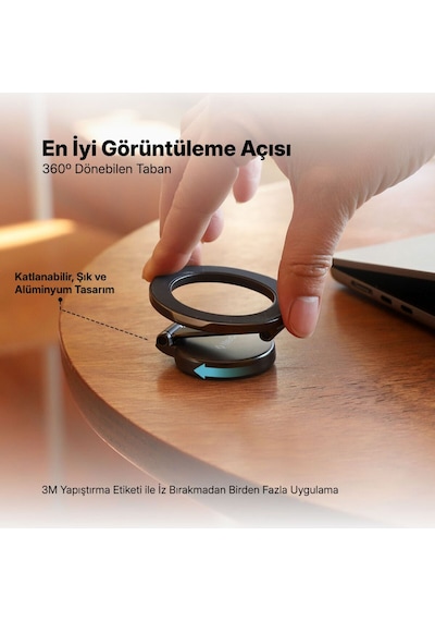 Ttec Easydash Pro M Magsafe Uyumlu Masaüstü Telefon Tutucu 2tt41 -