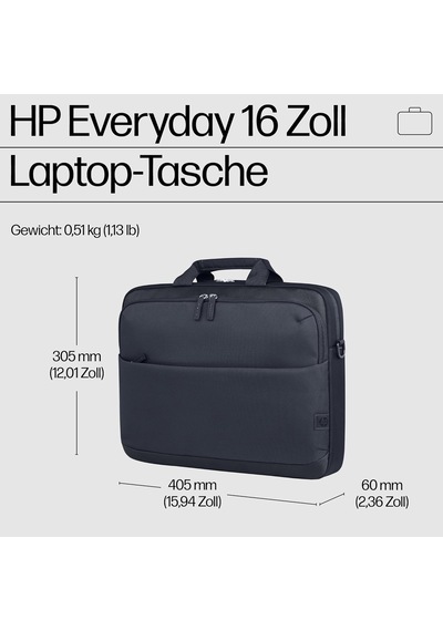Hp Everyday 16 Laptop Bag Odyssey Gray A08kkaa Çok Renkli
