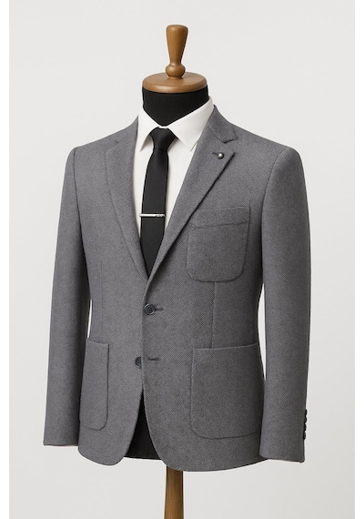 Fabio Cassani Erkek İtalyan Kesim Astarsz Blazer Ceket Klasik Ve Modern Şıklık - 7472 Antrasit Fabio Cassani Erkek İtalyan Kesim Astarsz Blazer Ceket Klasik Ve Modern Şıklık - 7472 Antrasit