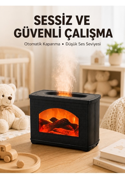 Usb Ultrasonik Hava Nemlendirici Ayarlanabilir Sis Ve Aromaterapi Özellikli - Lisinya