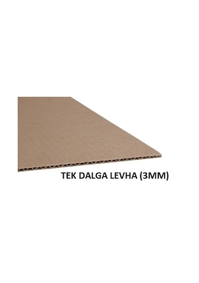 100X120Cm 3Mm Oluklu Mukavva Karton Maket Kartonu Puzzle Kartonu 6'Lı Mini Paket