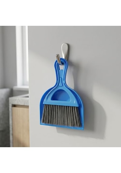 Orret Home Mini Faraşlı Fırça Seti Masa Temizleme Fırçası Araç İçi Temizlik Süpürgesi Mini Süpürge El Fırçası Toz Kir Toplama Aparatı Ofis Mutfak Araba Temizlik Seti Ergonomik Kompakt Tasarım Asorti