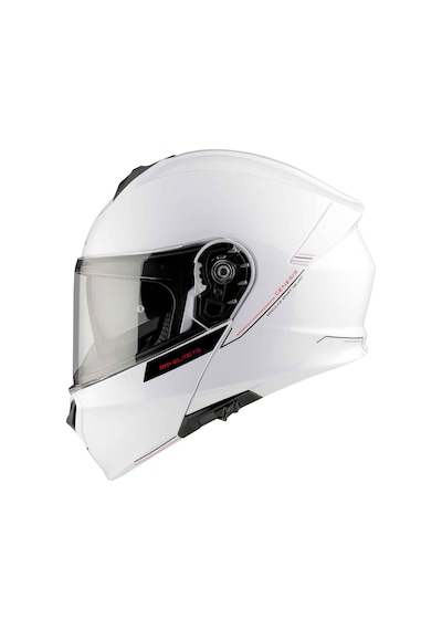 Mt Genesis Sv Solid A0 Çene Açılır Kask Beyaz
