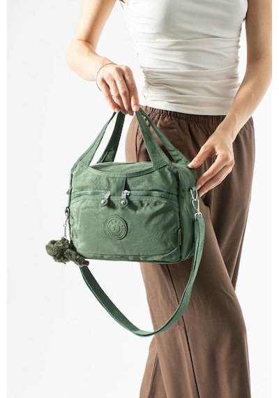 Baginn Klinkır Hafif Yağmur Geçirmez Kadın Postacı Çanta 30 20 Cm El Çantası 571 Collection Yeşil