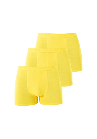 Arma Yıldız Erkek Sarı Bambu Boxer 3'lü Paket Sarı