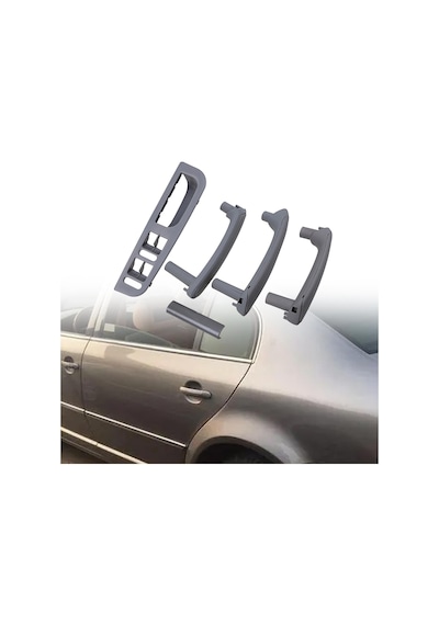 Dolıty Volkswagen Passat B5 B5.5 İç Kapı Kolları 3b1867171e Gri