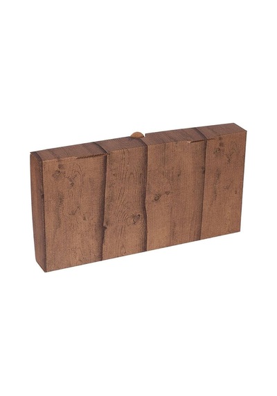 Ahşap Baskılı Büyük Pide Kutusu 36 x 20 x 5 CM  300 Adet