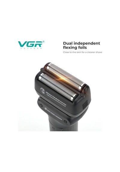 Vgr V-368 Profesyonel Yaprak Tıraş Makinesi - Afa Lisanslı, 9000 Rpm Yüksek Hız Ve Islak/kuru