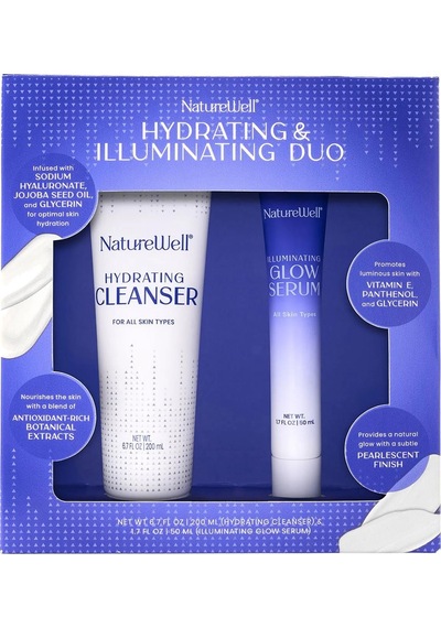 Nature Well Nemlendirici Temizleyici Ve Aydınlatıcı Serum İkili Set