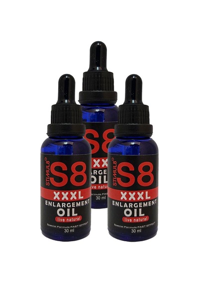 Stimul8 Erkeklere 3 Adet Özeı Pompa Yerine Xxxlyağ 30 Ml En Boy Ebat 30ml Oil