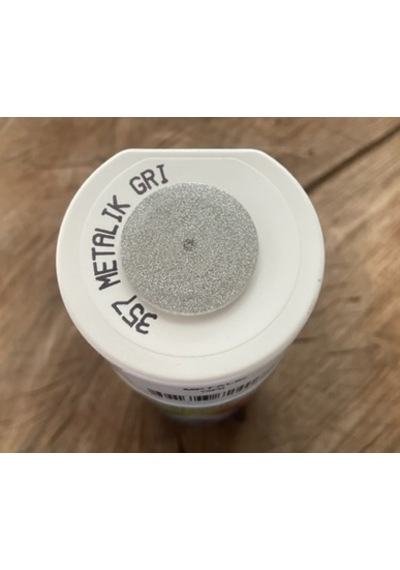 Akçalı 357 400ml Metalik Gri Jant Boyası Oto Boyası Metalik Gri