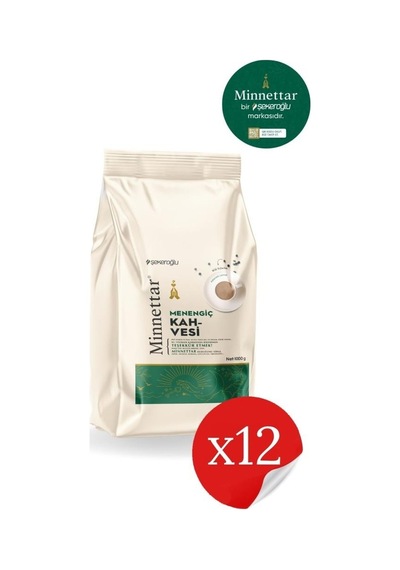 Şekeroğlu Minnettar Toz Menengiç Kahvesi 12 x 1 KG