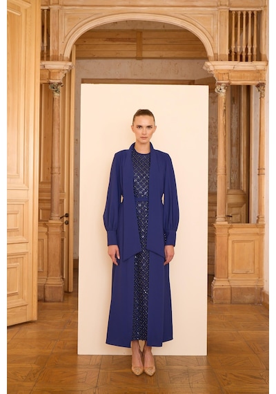 Senna Dorota Dress Lacivert Lacivert