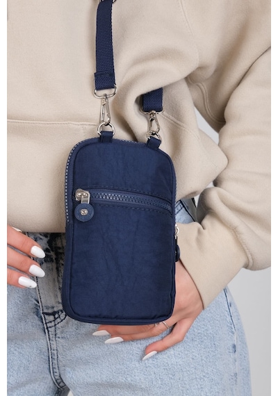Mega Unisex Lacivert Telefon Çantası Lacivert