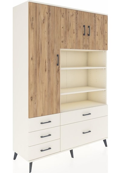 Hyperion Dolap 9 Raflı 5 Çekmeceli 3 Kapaklı 132x44x195 Aytaşı-çam/aytaşı Atlas Çam/aytası Hyperion Dolap 9 Raflı 5 Çekmeceli 3 Kapaklı 132x44x195 Aytaşı-çam/aytaşı Atlas Çam/aytası