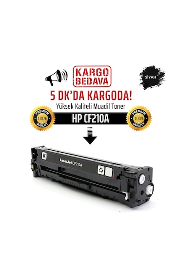 Hp Cf210A Siyah Uyumlu Toner /Np/131A/M276/M251/M251Nw/M276Nw