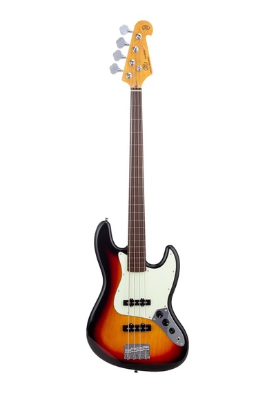 Sx Sjb62 Perdesiz Bas Gitar 3 Tone Sunburst