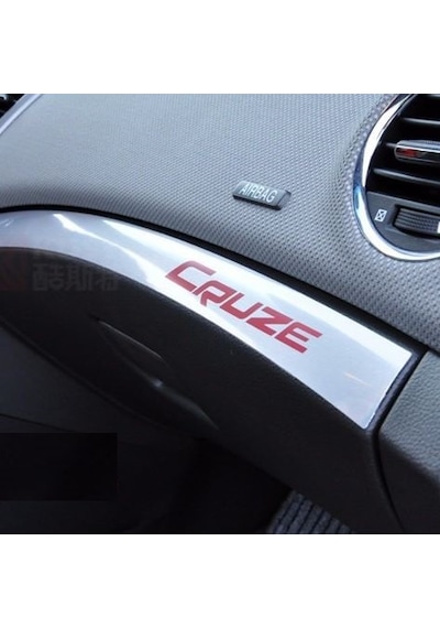 Cruze Torpido Çıta Siyah Yazılı