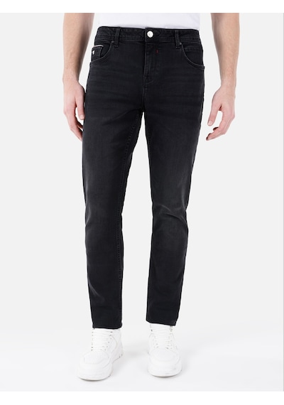 Colin's Colins 044 Karl Normal Kesim Düşük Bel Düz Paça Siyah Jean Erkek Pantolon Cl1067239 DENİM