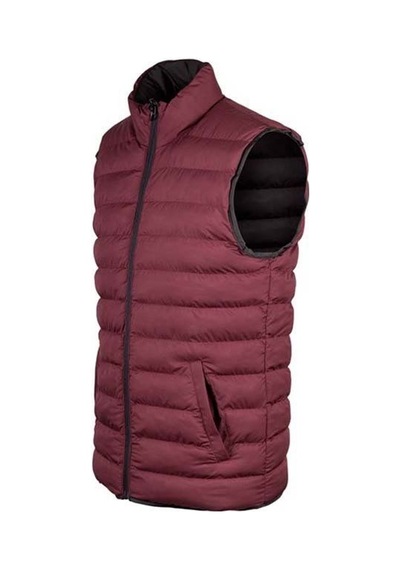 Vav Wesrıt 01 Çift Taraflı Yelek Bordo-siyah - Xl Bordo