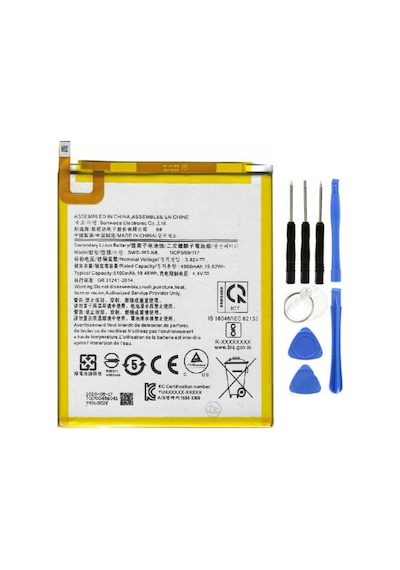Samsung Galaxy Tab A7 Lite Sm-t225 Uyumlu Batarya Pil + Tamir Seti