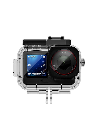 Dji Osmo Action 6 Uyumlu Su Geçirmez Kılıf Housing Siyah